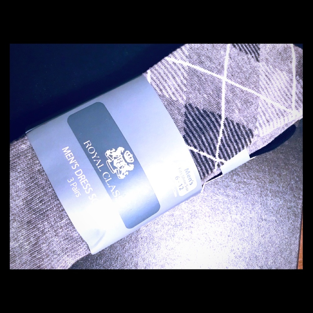 Men’s Dress Socks, 3-Pack